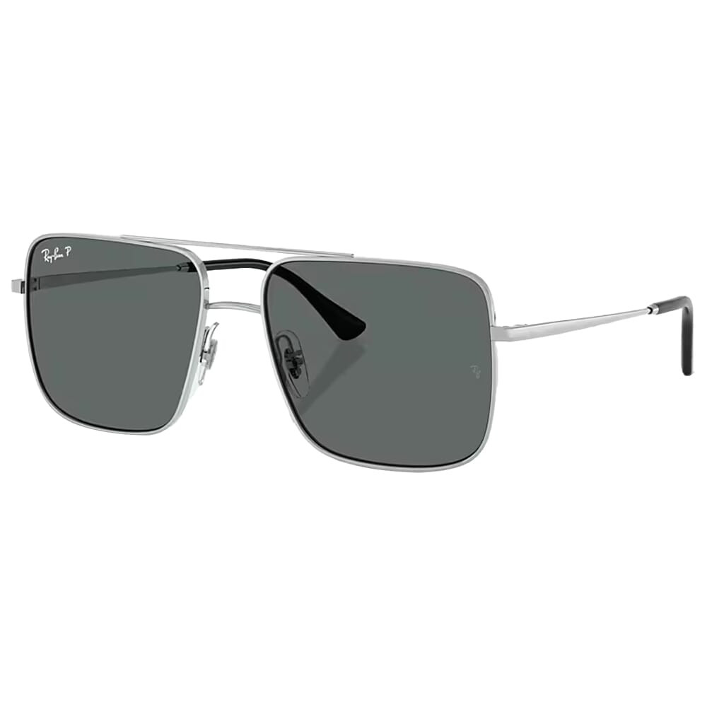 Ray-Ban Silver Dark Grey Polar 0RB3758-0038154 - Ray-Ban