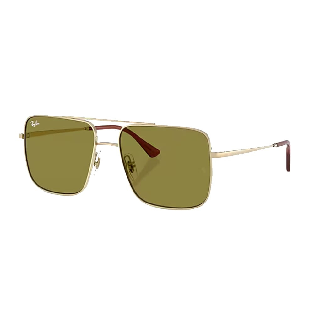Ray-Ban Pale Gold Green 0RB3758-9213254 - Ray-Ban