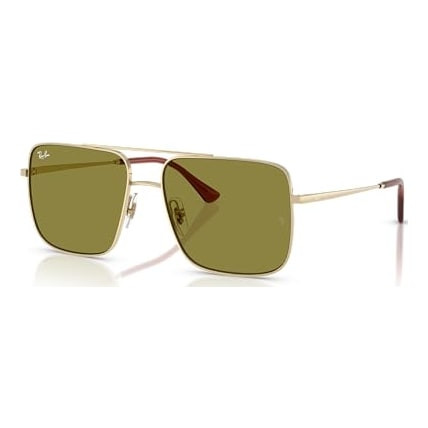 Ray-Ban Pale Gold Green 0RB3758-9213256 - Ray-Ban