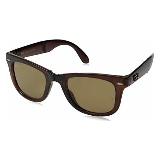 Ray-Ban Folding Wayfarer Glasses Black G-15 Green 0RB4105-60150 - Ray-Ban