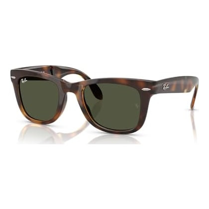 Ray-Ban Folding Wayfarer Glasses Havana Green 0RB4105-7103150 - Ray-Ban