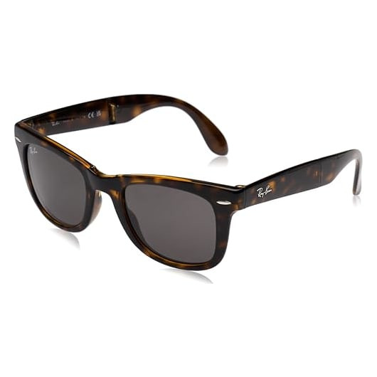 Ray-Ban Folding Wayfarer Glasses Havana Blue 0RB4105-710R550 - Ray-Ban