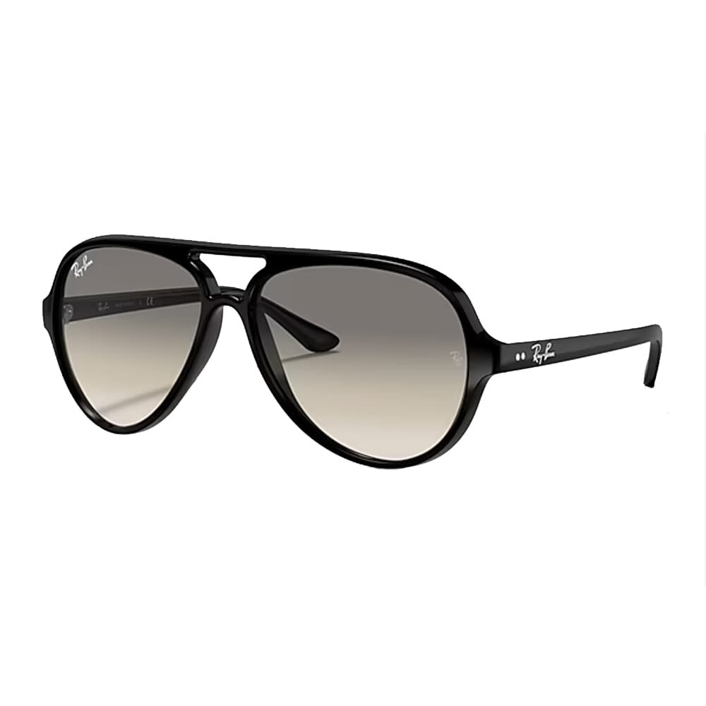 Ray-Ban Cats 5000 Black Clear Gradient Grey 0RB4125-6013259 in Gray - Ray-Ban