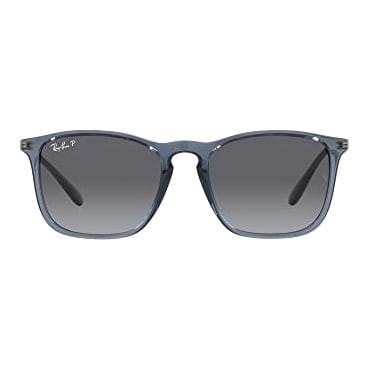 Ray-Ban Chris Transparent Blue Grey Gradient Polar 0RB4187-6592T354 - Ray-Ban