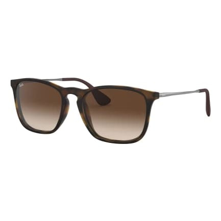 Ray-Ban Chris Rubber Havana Brown Gradient Dark Brown 0RB4187-8561354 - Ray-Ban