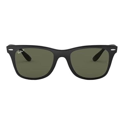 Ray-Ban Wayfarer Glasses Liteforce Matte Black Green Polar 0RB4195-601S9A52 - Ray-Ban
