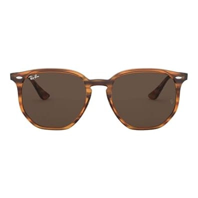 Ray-Ban Striped Red Havana Dark Brown 0RB4306-8207354 - Ray-Ban