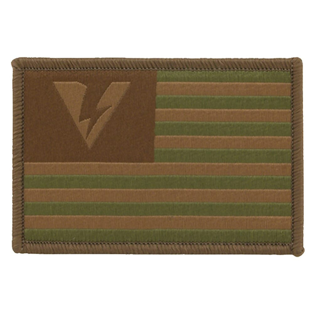 Oakley Standard Issue Logo Flag Green/Brown Patch 101-668-022 - Oakley