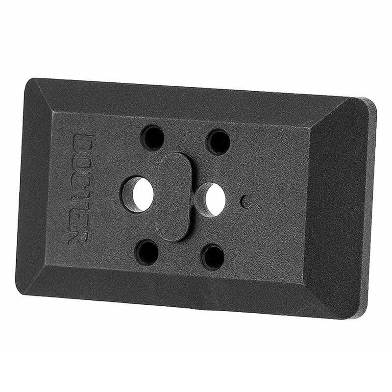 MDT Doctor Red Dot Adapter Plate for Scope Ring Cap Blk 105019-BLK - MDT