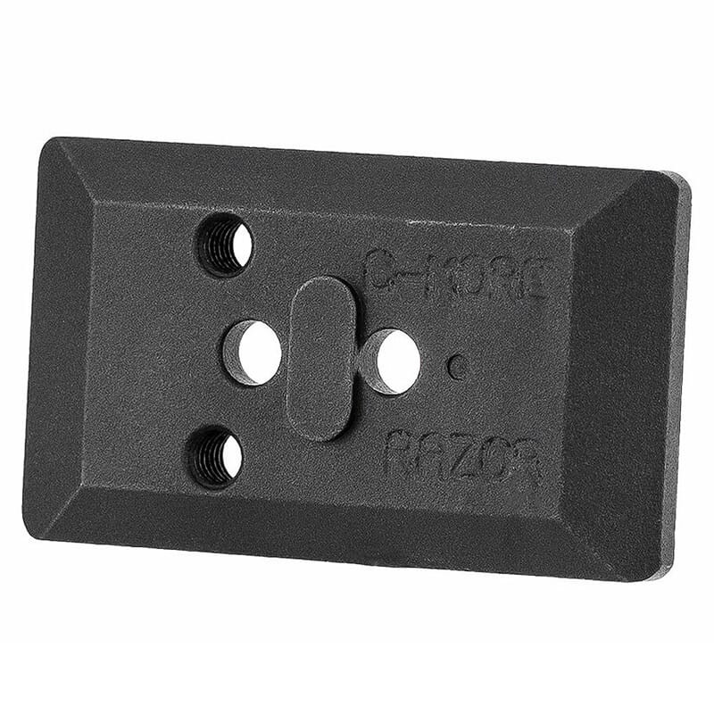 MDT C More Red Dot Adapter Plate for Scope Ring Cap Blk 105021-BLK - MDT