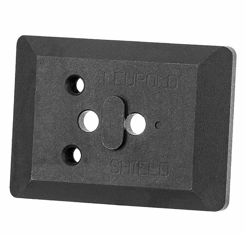 MDT Leupold Red Dot Adapter Plate for Scope Ring Cap Blk 105023-BLK - MDT