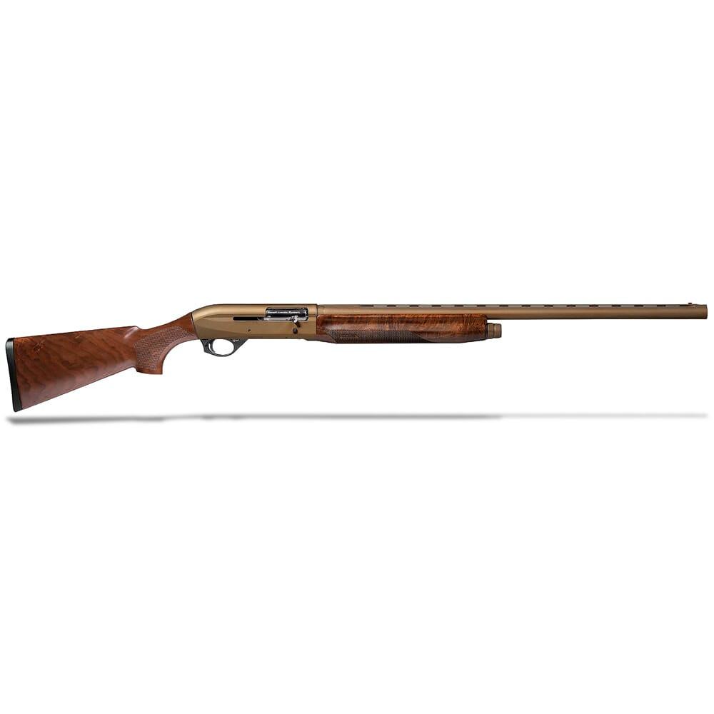 Benelli Montefeltro 12ga 3" 28" Bbl Burnt Bronze Cerakote/AA Satin Walnut 4+1 Semi-Auto Shotgun 10823 - Benelli