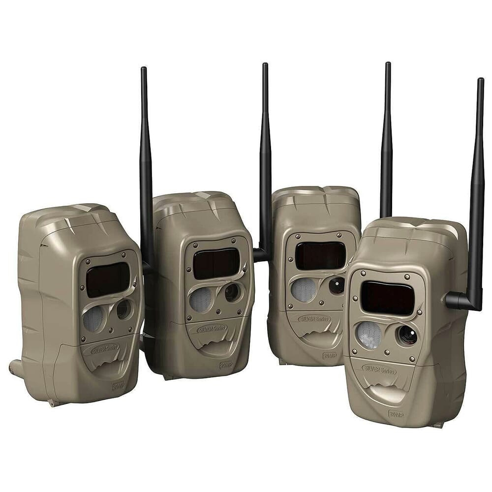 Cuddeback CuddeLink J-Series Black Flash x 4 Camera 11490 - Cuddeback