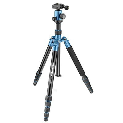 Manfrotto Element Traveller Tripod Big Blue MKELEB5BL-BH - Manfrotto