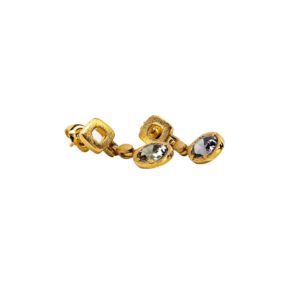 Alex Sepkus 18k Unheated Tanzanite 2.67ct Earrings E-245 - Alex Sepkus