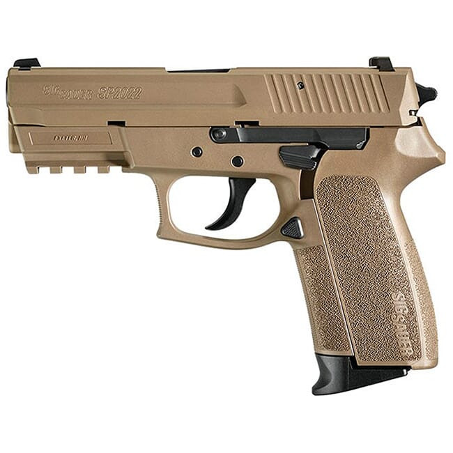 Sig Sauer SP2022 9MM FDE SigLite E2022-9-FDE - Sig Sauer