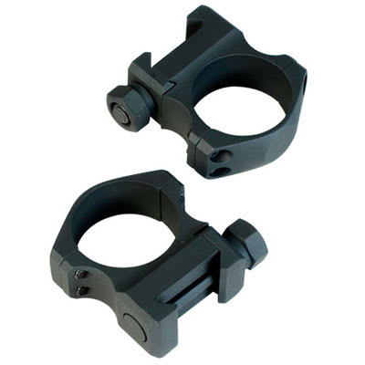 Eurooptic UltraLite 1.00 30mm Medium Sig Dark Grey Ring Set - Eurooptic