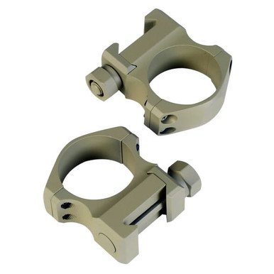 Eurooptic UltraLite 1.00 Medium 30mm Desert Sage Ring Set