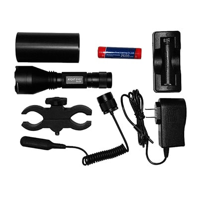 Night Eyes LLC Night Eyes Red 200 yd Gun Light Kit F6-R - Night Eyes LLC