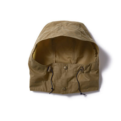 Filson DarkTan Shelter Cloth Hood FIL10018-DarkTan - Filson