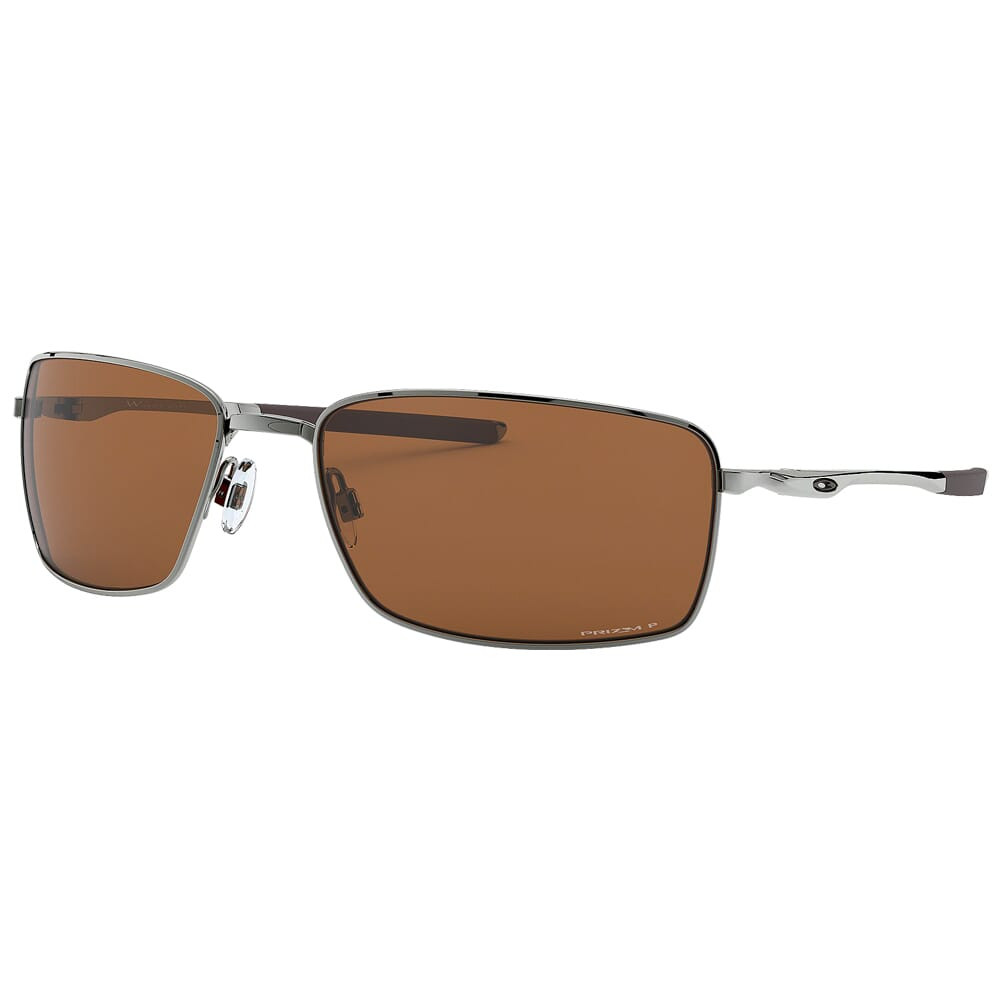 Oakley Square Wire Tungsten w/Tungsten Iridium Polarized Lenses OO4075-06 - Oakley