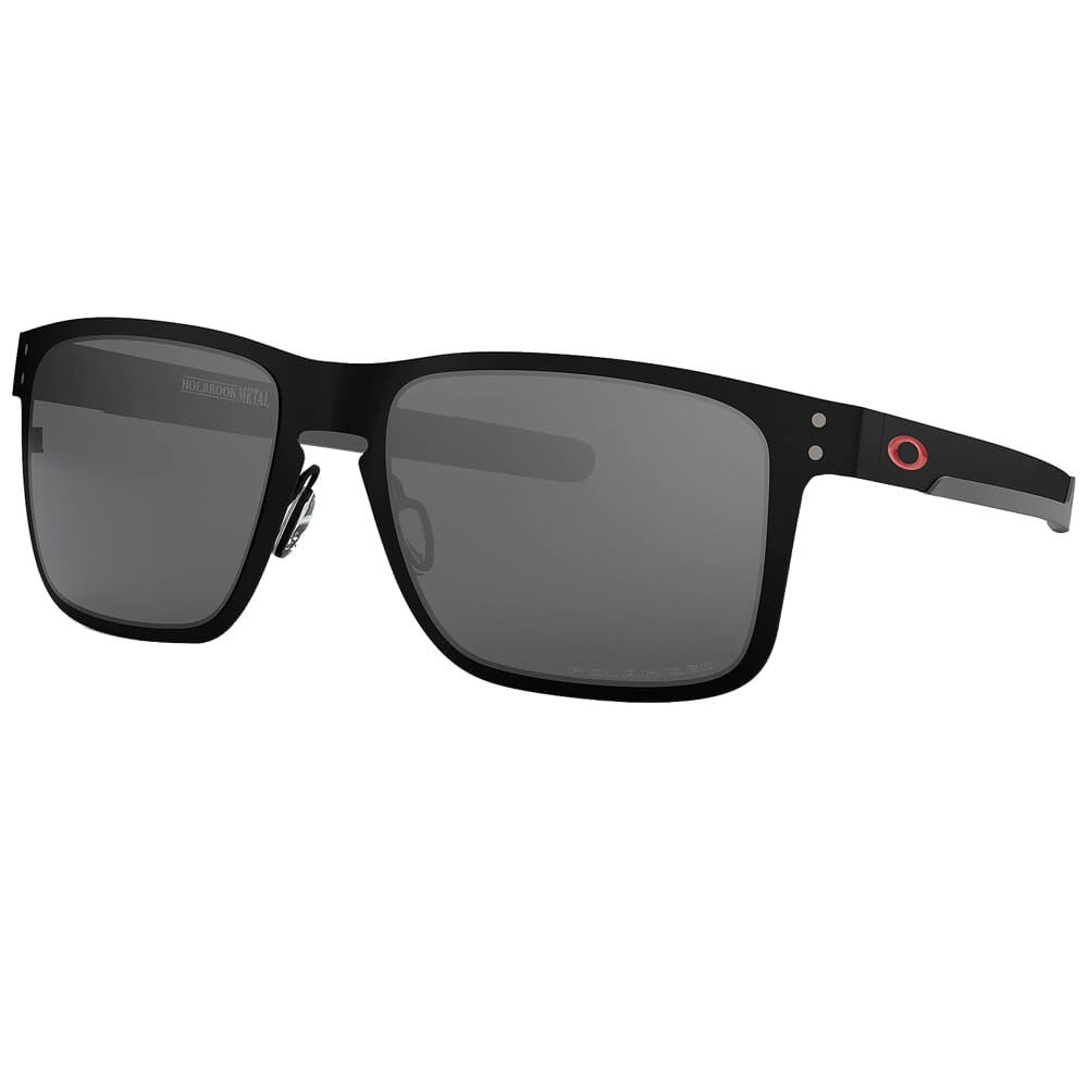Oakley SI Holbrook Metal Matte Black w/Black Iridium Polarized Lenses OO4123-1655 - Oakley