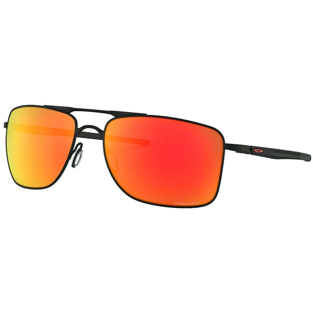 Oakley Gauge 8 L Matte Black w/PRIZM Ruby Lenses OO4124-1362 - Oakley
