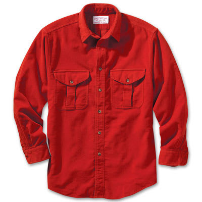 Filson Moleskin Seattle Shirt Burnt Orange XL 10394 - Filson