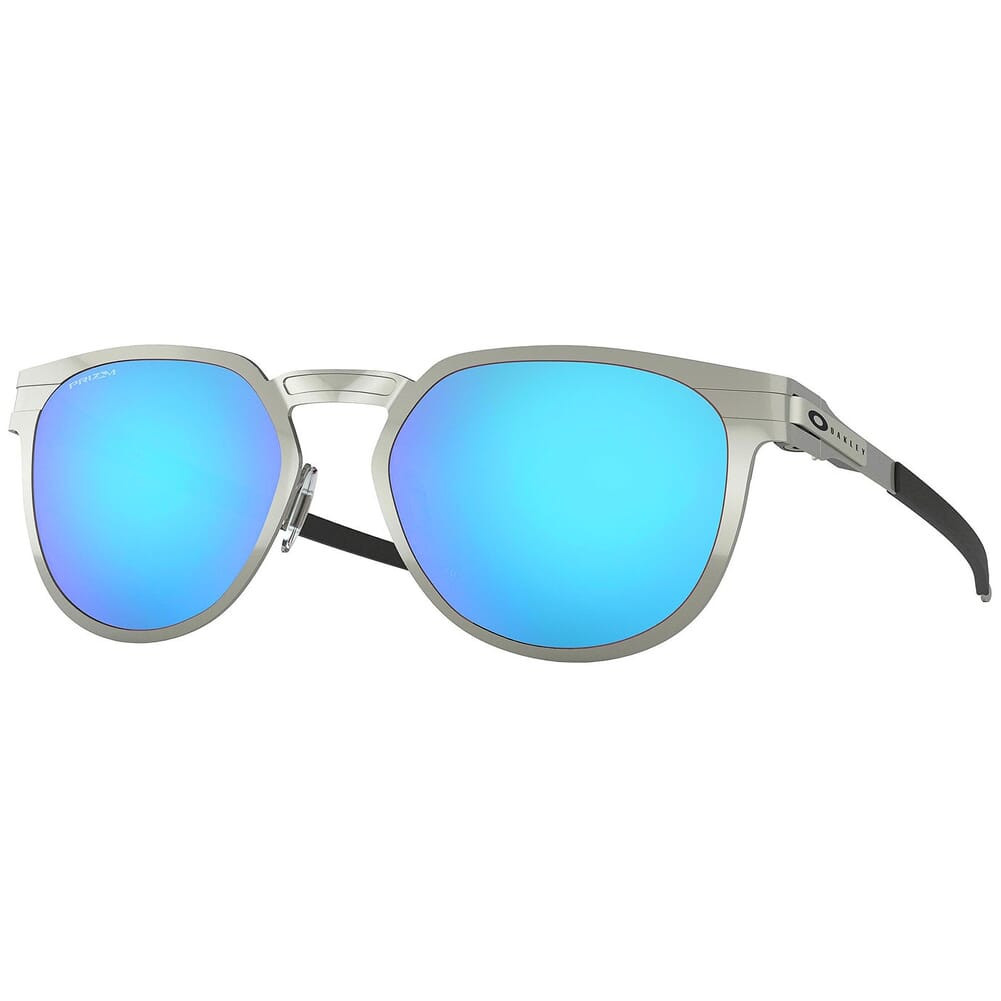 Oakley Diecutter Satin Chrome w/PRIZM Sapphire Lenses OO4137-0455 - Oakley