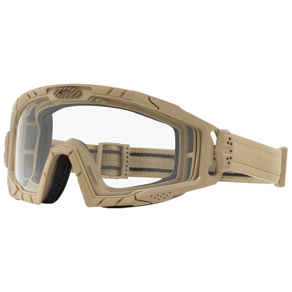 Oakley SI Ballistic Goggle 2.0 Dark Bone w/Clear Lenses OO7035-05 - Oakley