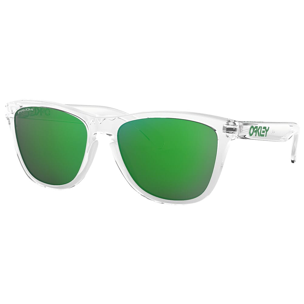 Oakley Frogskins Crystal Clear w/PRIZM Jade Lenses OO9013-D655 - Oakley