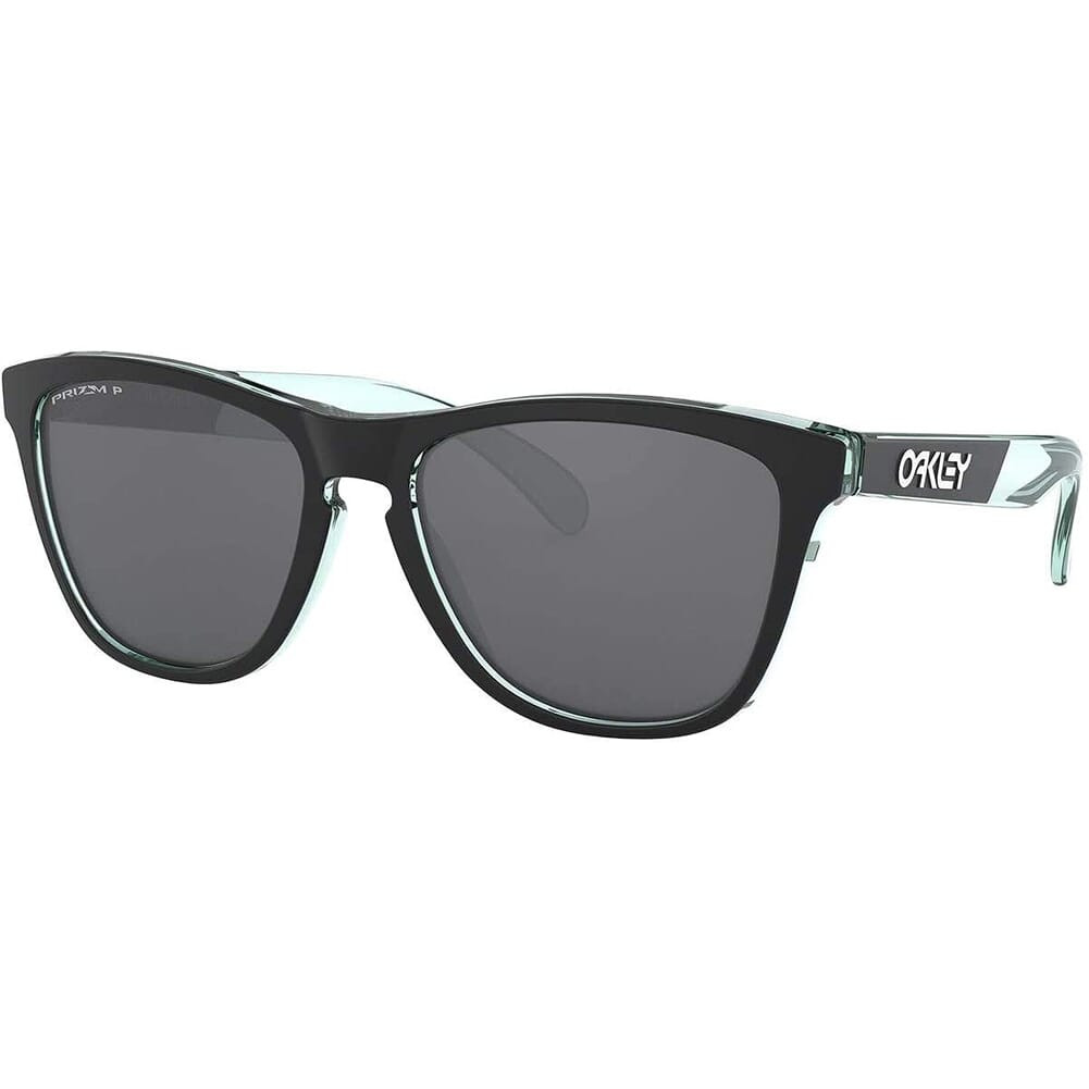 Oakley Frogskins CF Translucent Celeste w/PRIZM Black Polarized Lenses OO9013-F455 - Oakley