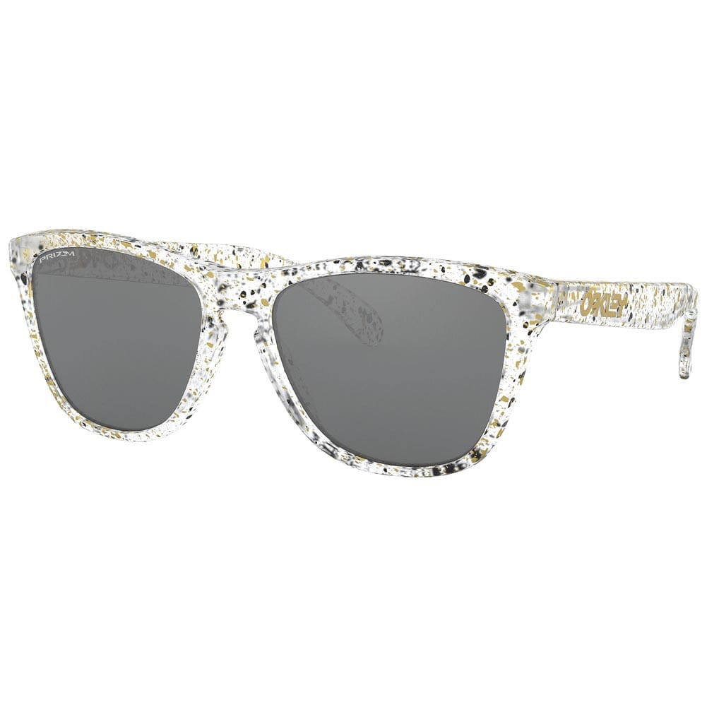 Oakley Frogskins Splatter Clear w/PRIZM Black Lenses OO9013-G655 - Oakley