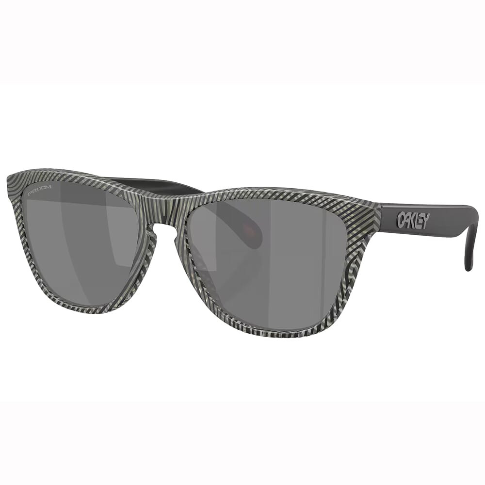 Oakley Frogskins Mt Grey Ink Fingerprnt w/PrzBl OO9013-M055 - Oakley