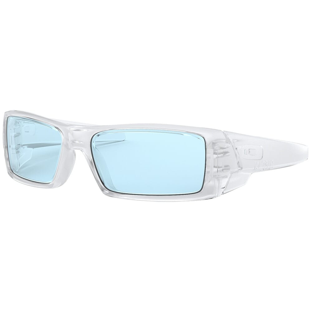 Oakley GasCan SR Matte Clear w/Light Blue Lenses OO9014-5560 - Oakley