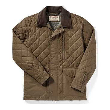 Filson Quilted Mile Marker MarshOlive S FCO-014417 FIL-10773-MarshOlive-S|FIL-10773-MarshOlive-S Jacket - Filson
