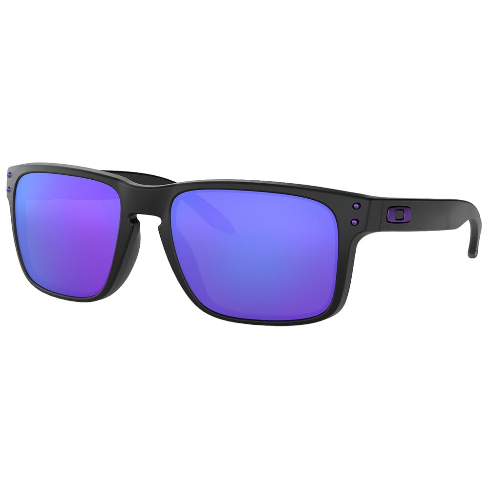 Oakley Julian Wilson Holbrook Matte Black w/Violet Iridium Lenses OO9102-26 - Oakley