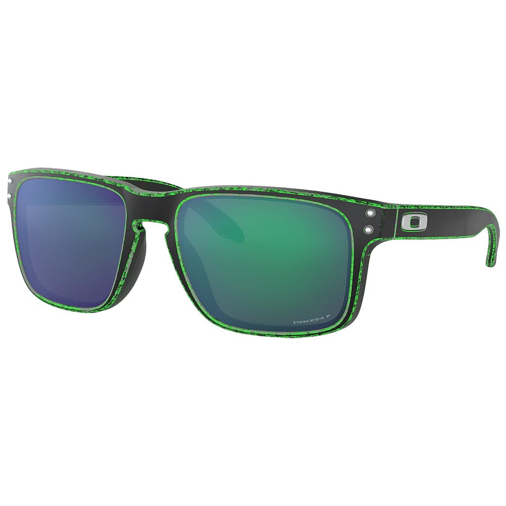 Oakley Holbrook Race Worn Green w/PRIZM Jade Polarized Lenses OO9102-I655 - Oakley