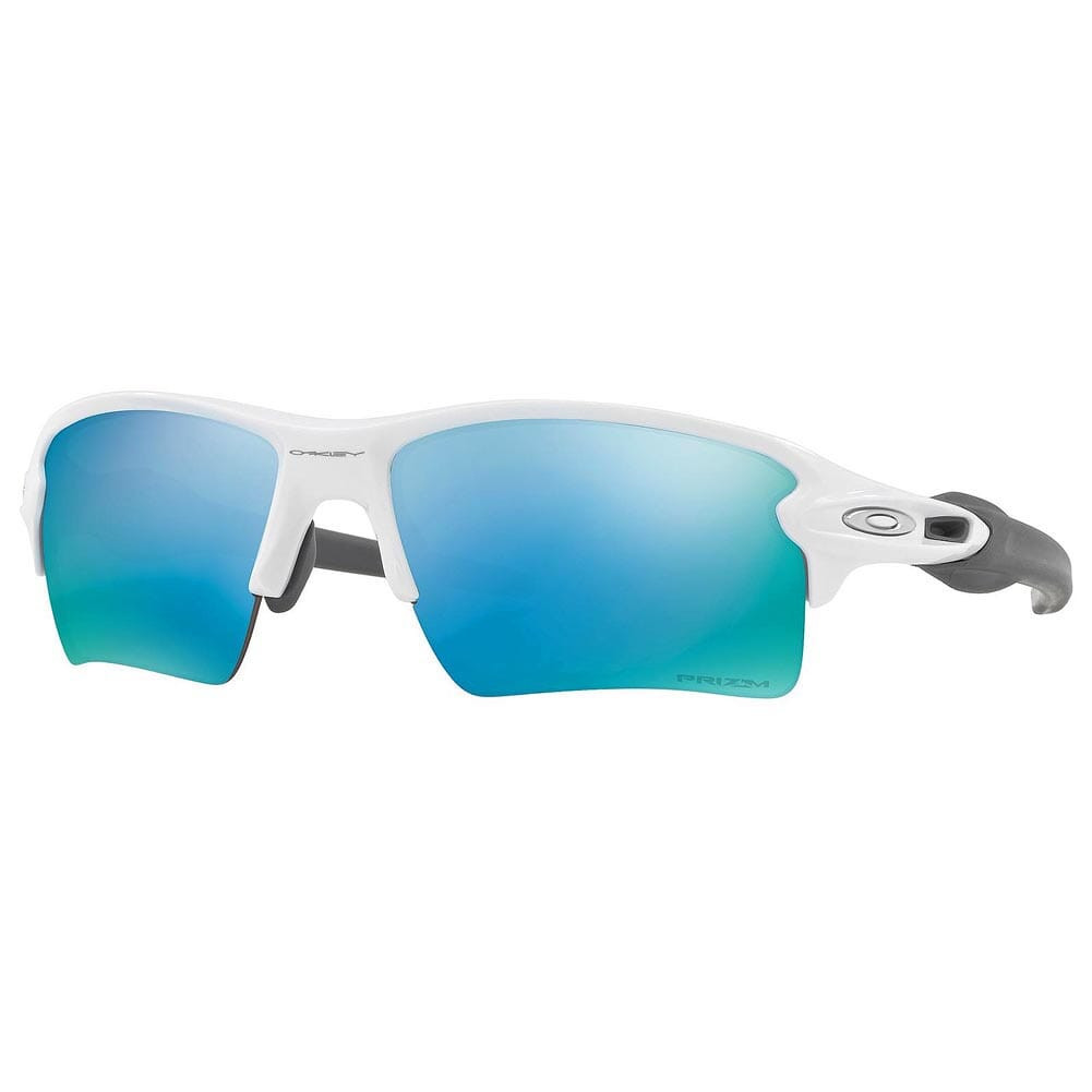 Oakley Half Jacket 2.0 XL Polished White w/PRIZM Deep Water Polarized Lenses OO9154-5862 - Oakley