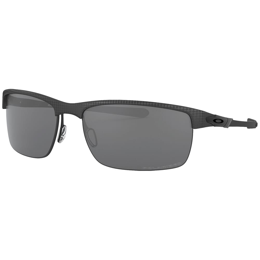 Oakley Carbon Blade Matte and Satin Black w/Black Iridium Polarized Lenses OO9174-03 in Matte/Satin Black - Oakley