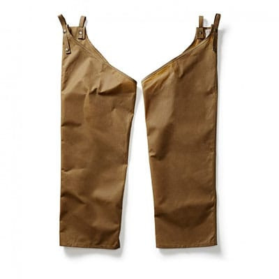 Filson LNG Tan Single Tin Chaps 14021, Long - Filson