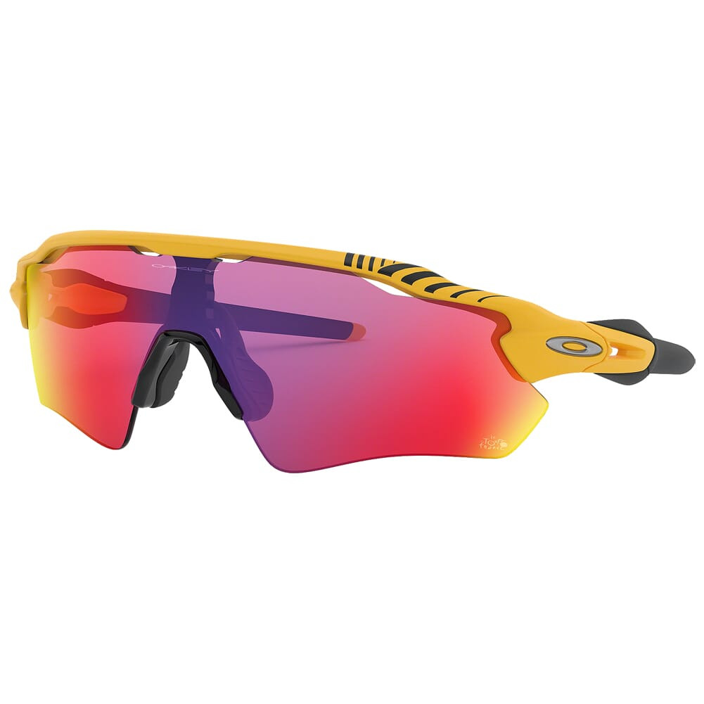 Oakley Radar EV Path Tour de France Matte Yellow w/PRIZM Road Lenses OO9208-7638 in Tour De France Edition Matte Yellow - Oakley