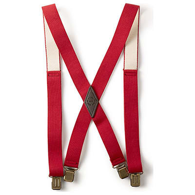 Filson Regular Red Clip Suspenders 30080 - Filson