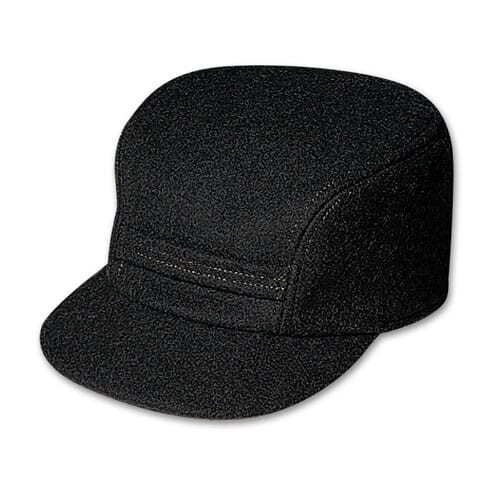 Filson SM Black Mackinaw Cap 60040, Small - Filson