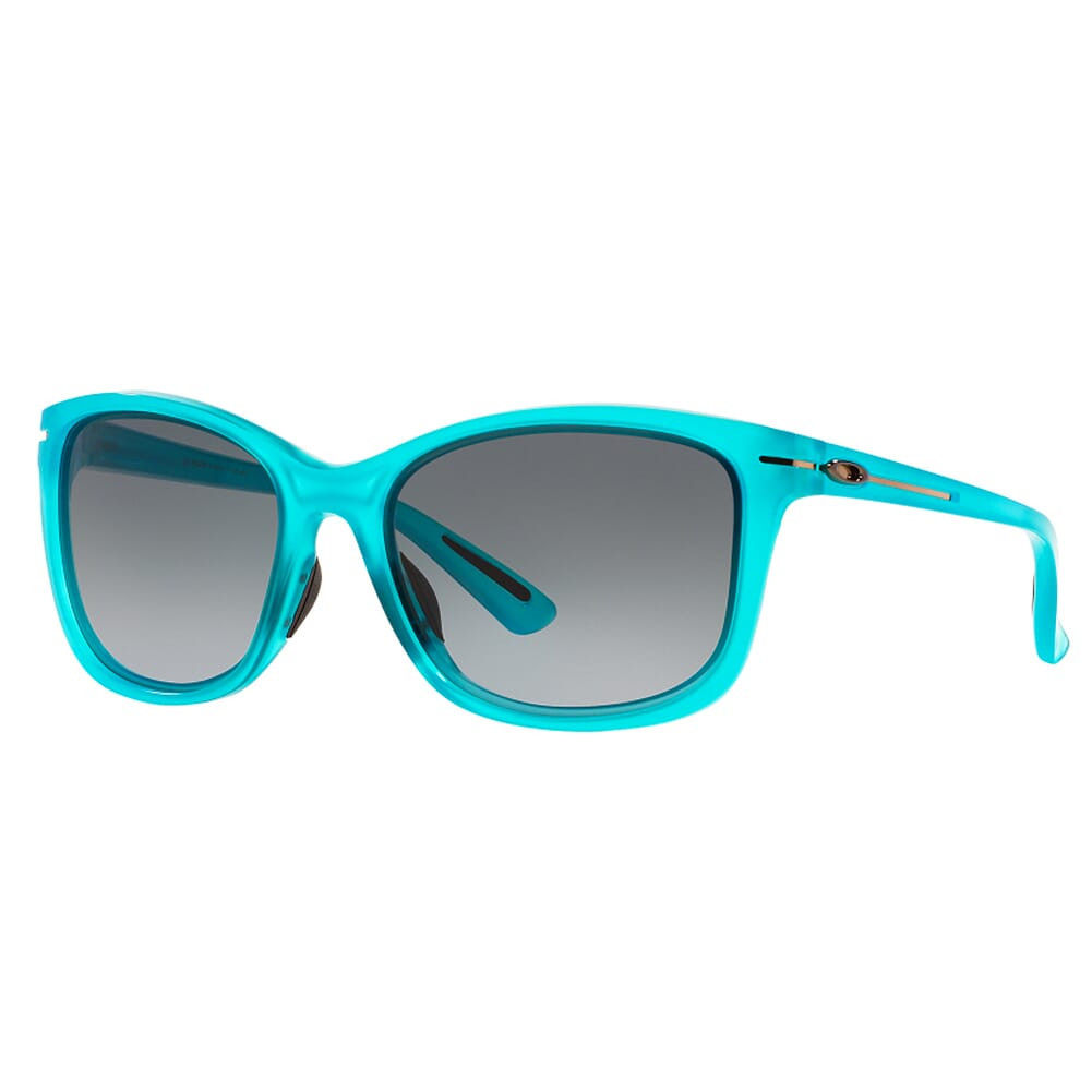 Oakley Drop In Frosted Illumination Blue w/Black Grey Gradient Lenses OO9232-10 - Oakley