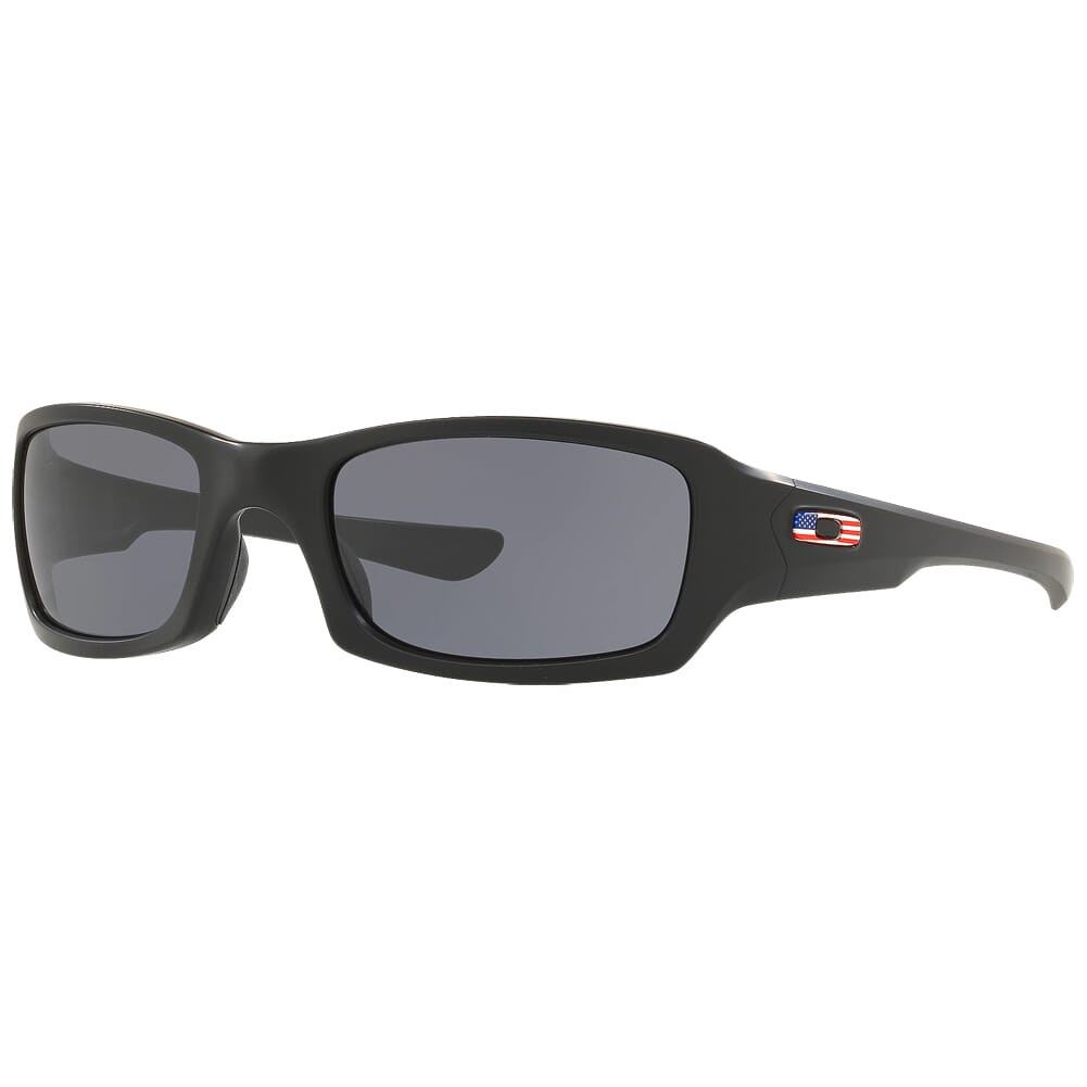 Oakley SI Fives Squared USA Matte Black w/Grey Lenses OO9238-3454 - Oakley