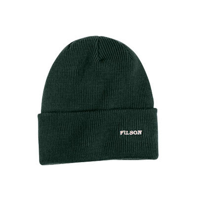 Filson Green Wool Cuff Cap 60198 - Filson