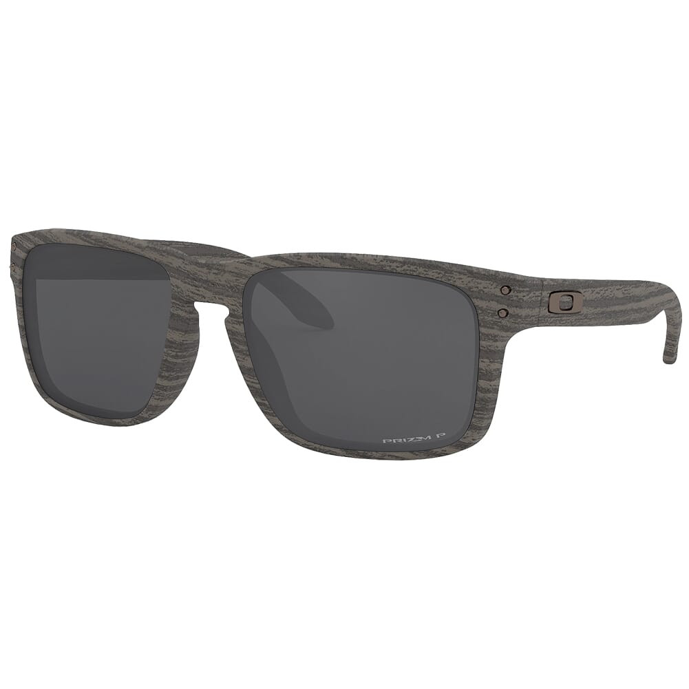 Oakley Holbrook (A) Woodgrain w/PRIZM Black Polarized Lenses OO9244-4556 - Oakley