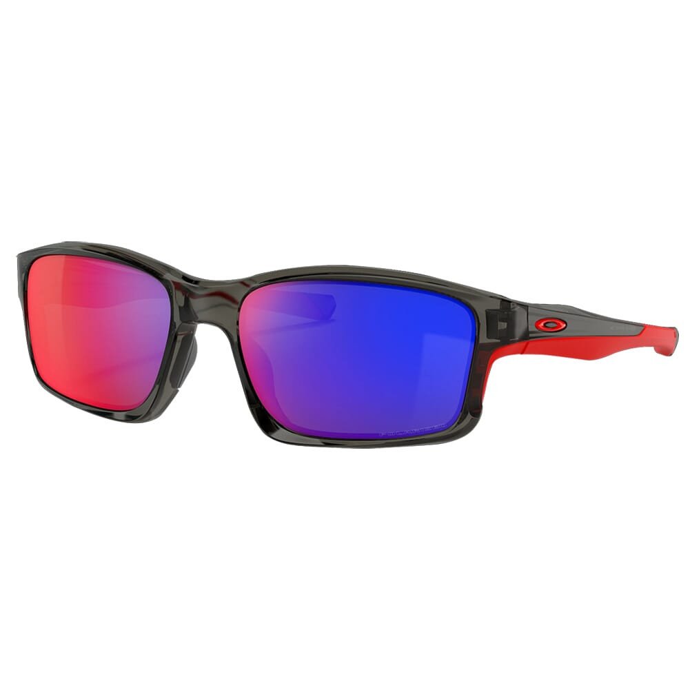 Oakley Chainlink Grey Smoke w/Red Iridium Polarized Lenses OO9247-1057 - Oakley