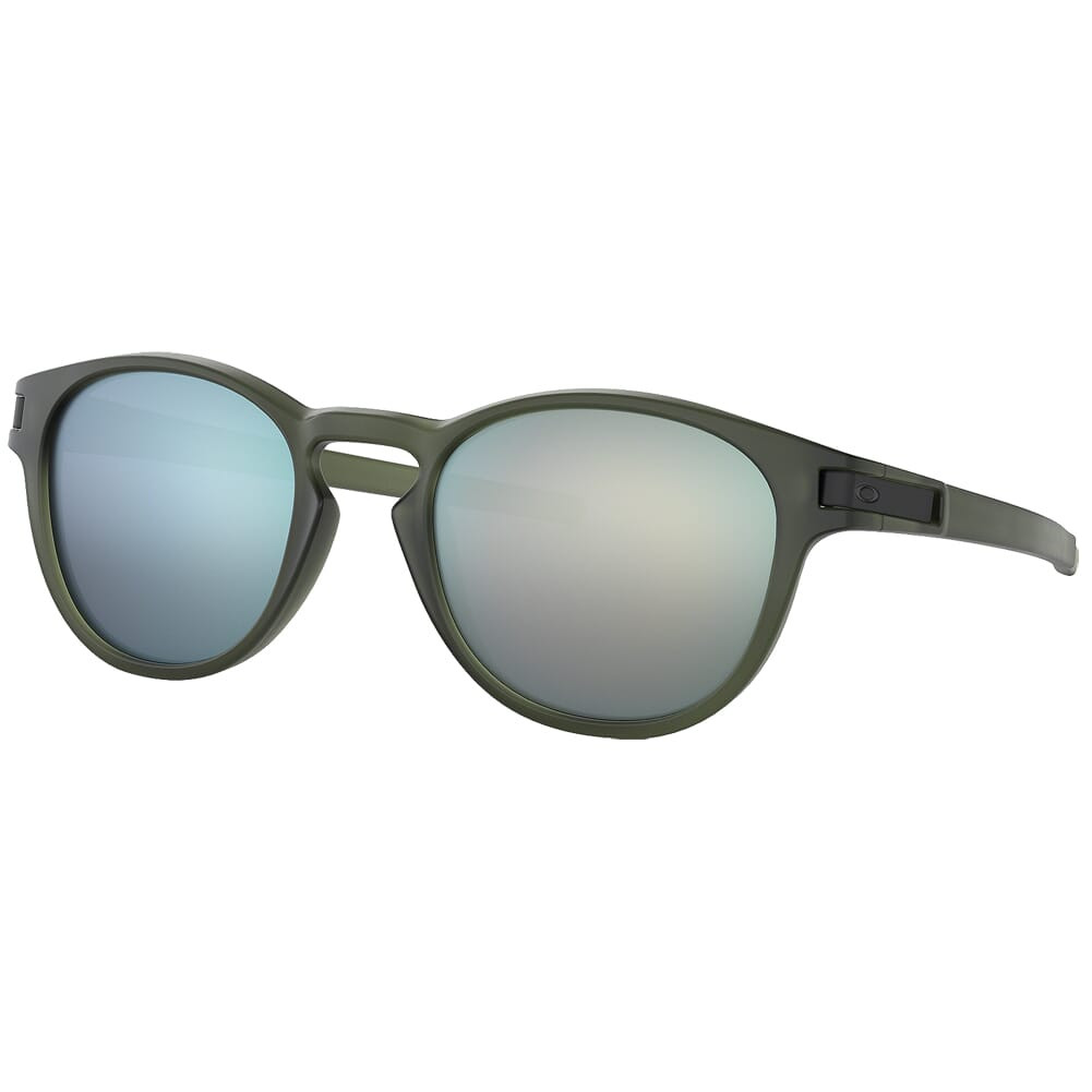 Oakley Latch Matte Olive Ink w/Emerald Iridium Lenses OO9265-05 - Oakley